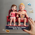 Naughty Couples Acrylic Fridge Magnet - Personalized Gifts For Couples 03huta220626