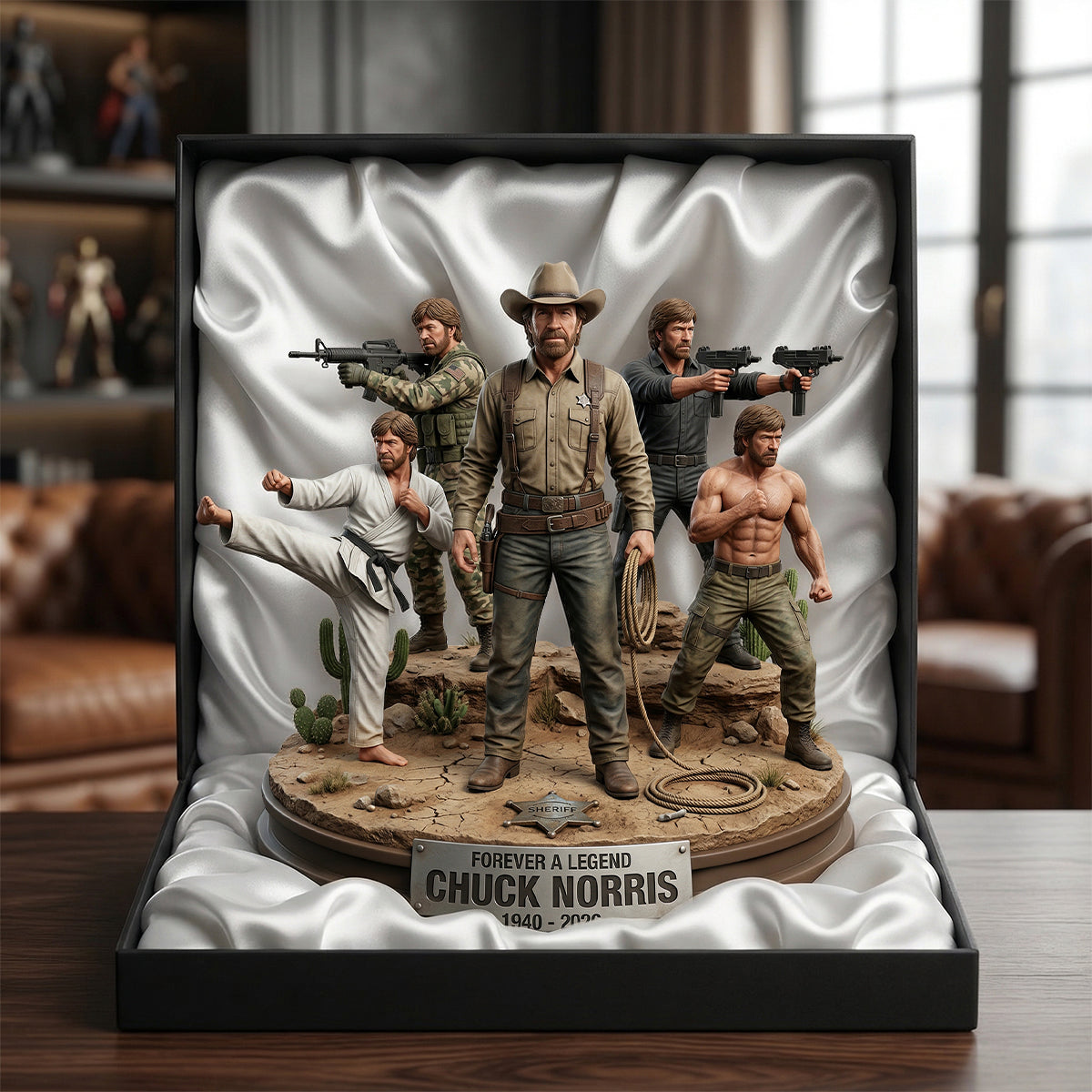 Legendary Martial Arts Acrylic Plaque - Personalized Memorial Gift 05NATN230326