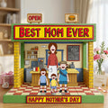 Best Mom Ever Acrylic Plaque - Personalized Gifts For Mothers 02hutn180426