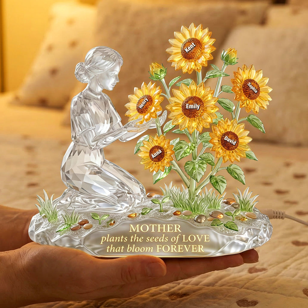 Mother's Love Garden Light Box - Personalized Gifts For Mothers 05paqn100326