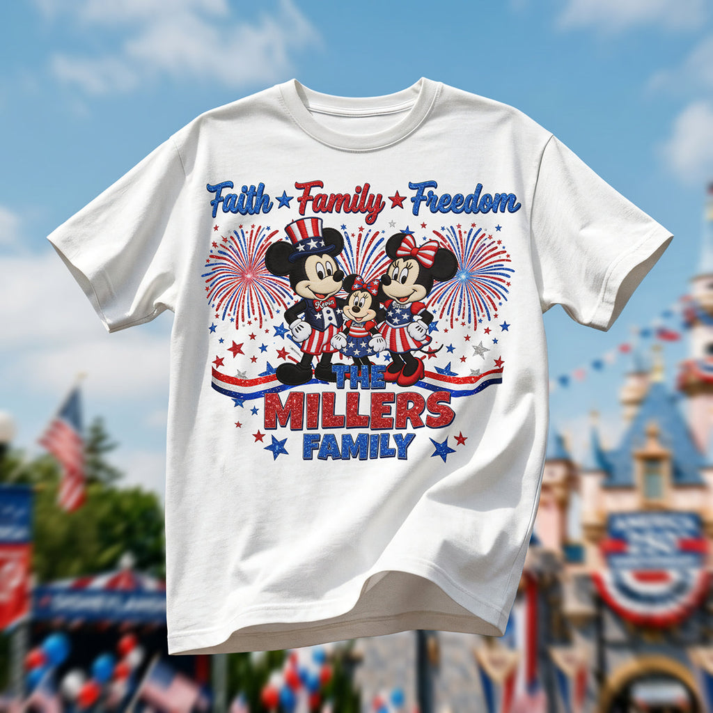 Celebrated 4th Of July Shirt - Personalized Gifts For Family 02pata010626
