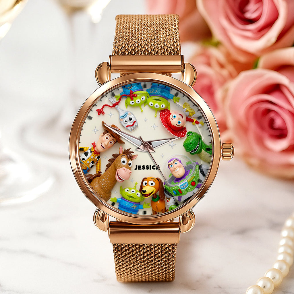 Friendship Adventure Mesh Strap Quartz Watch - Personalized Gifts 03NADT230626