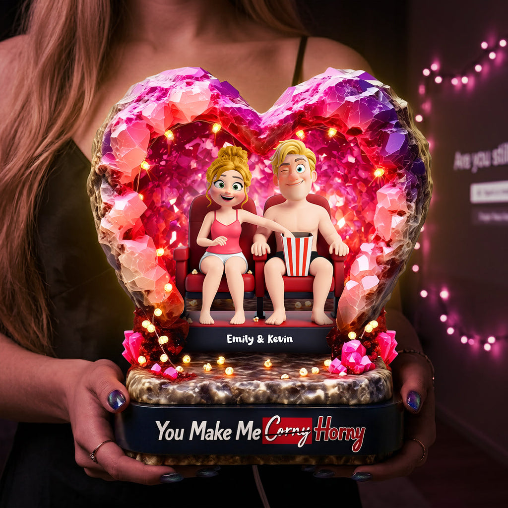 Naughty Couple Acrylic Light Box - Personalized Gifts For Couple 02huta250626