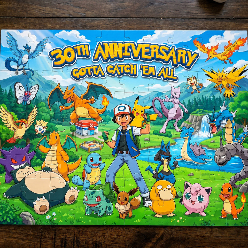 30th Adventures Jigsaw Puzzle - Personalized Gifts For Kids 03tydt060726