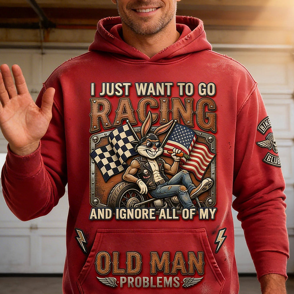 Old Man Racing 3D Shirt - Gifts For Bikers 05PAMG120326