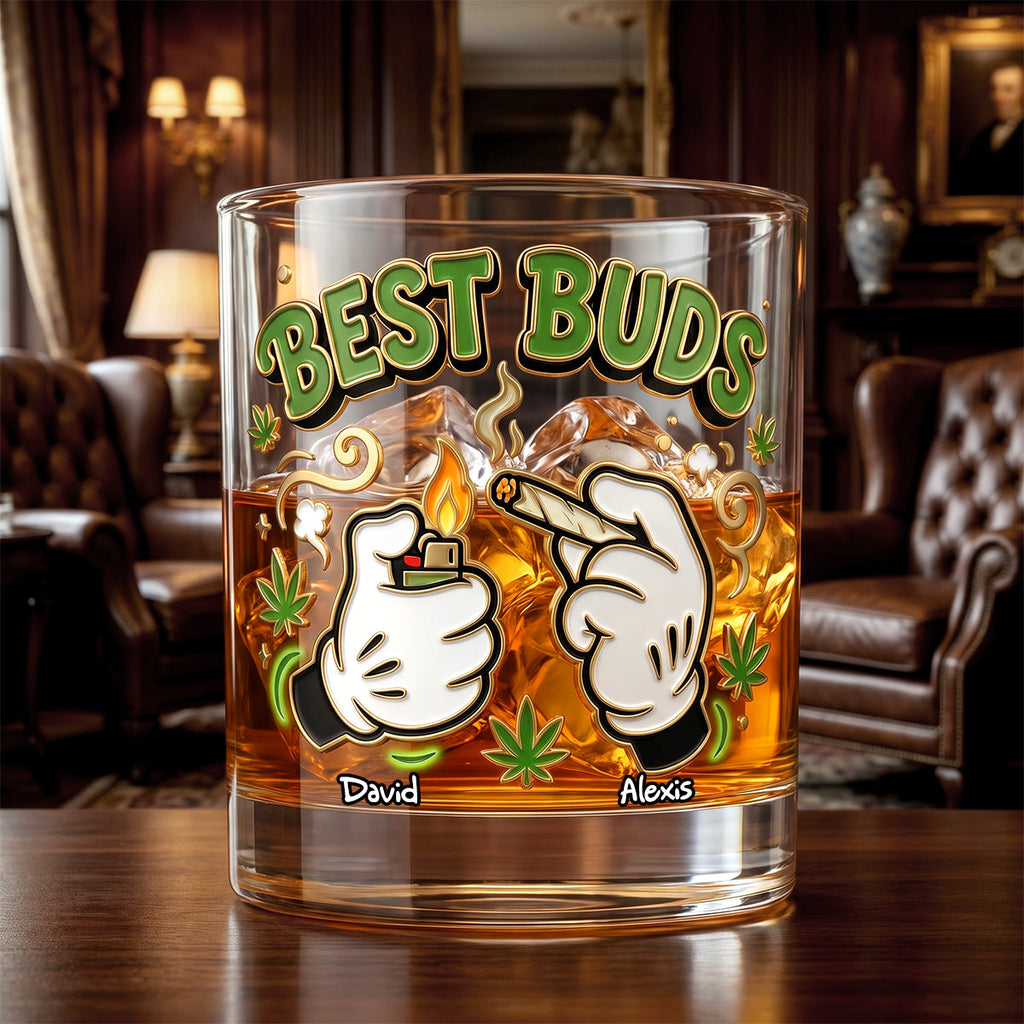Weed Friend Drinking Glass - Personalized Gifts For Friends 05nadh060626