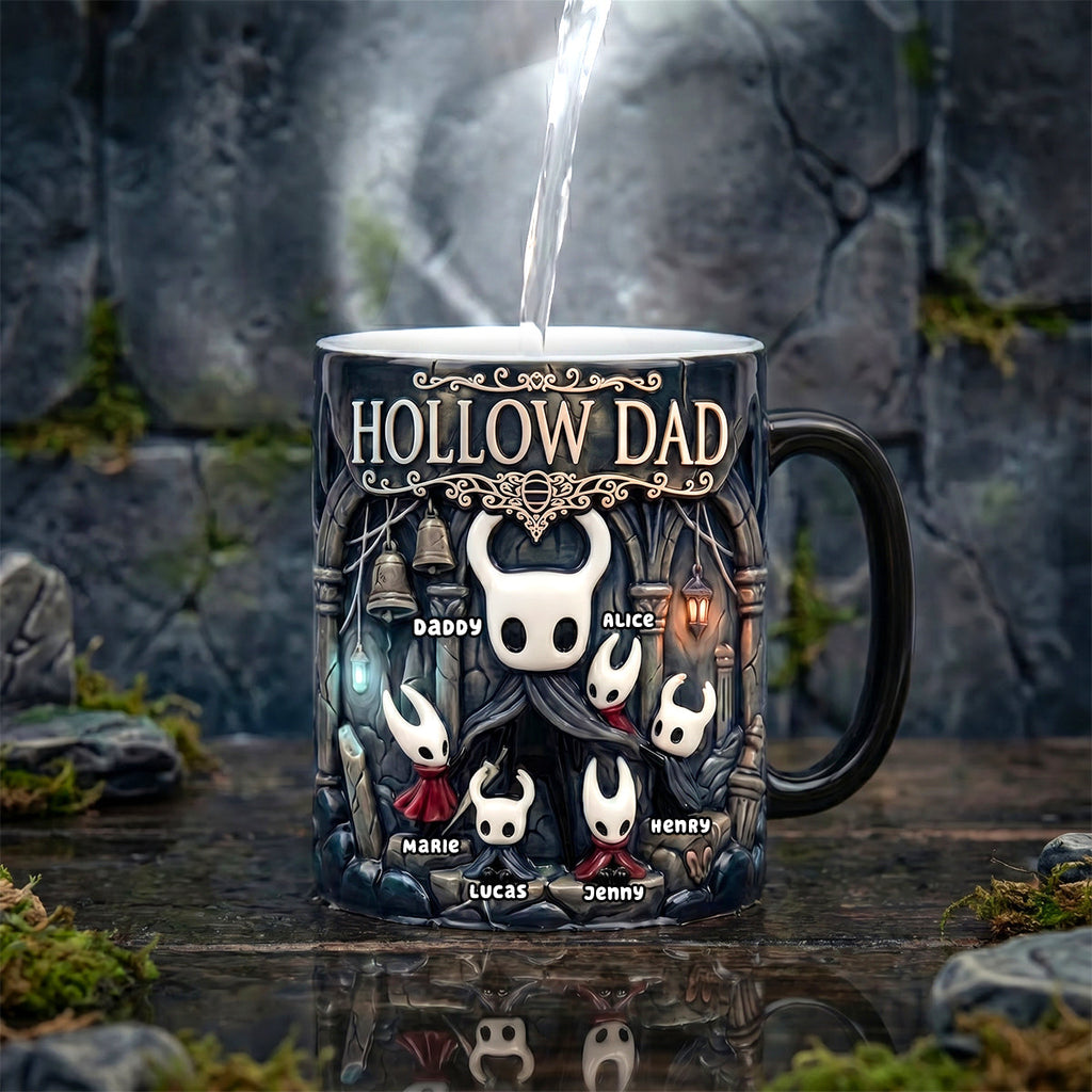 Gamer Dad And Little Adventurers Coffee Mug - Personalized Gifts For Dad 03NADH140526