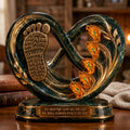 Footprints Acrylic Plaque - Personalized Gifts For Dads 04todh120526