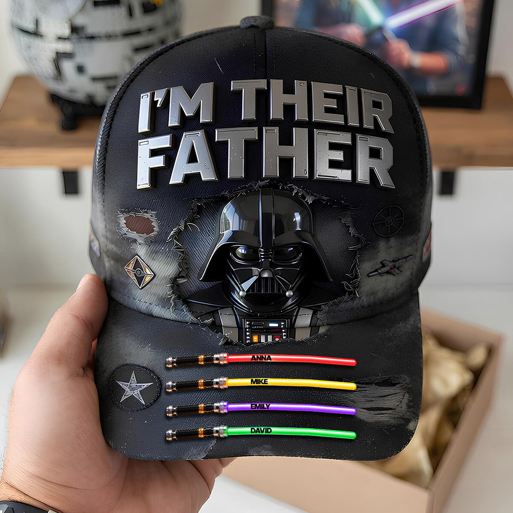 I'm Their Father Classic Cap Personalized Gifts For Dad 087TODT080626
