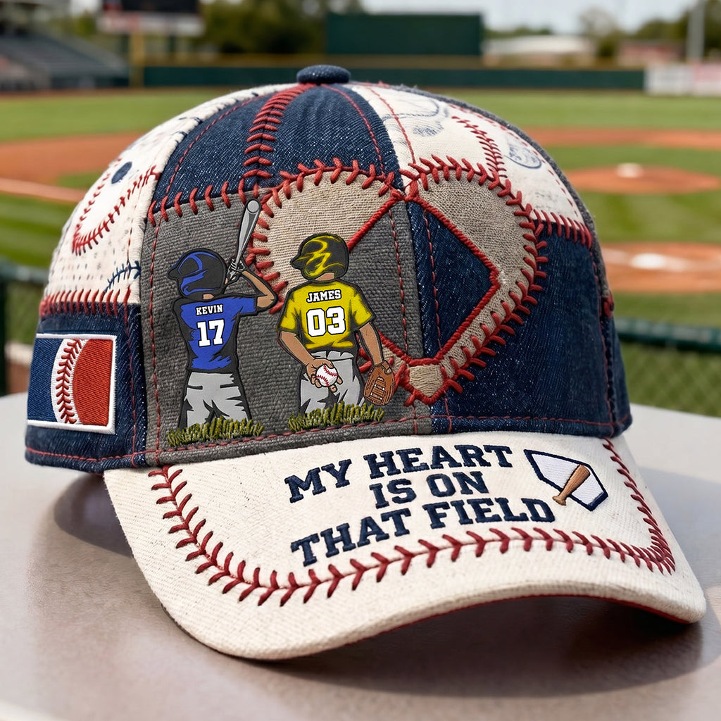 Passionate Baseball Dad Classic Cap - Personalized Gifts For Baseball Parents 01QHTA160426