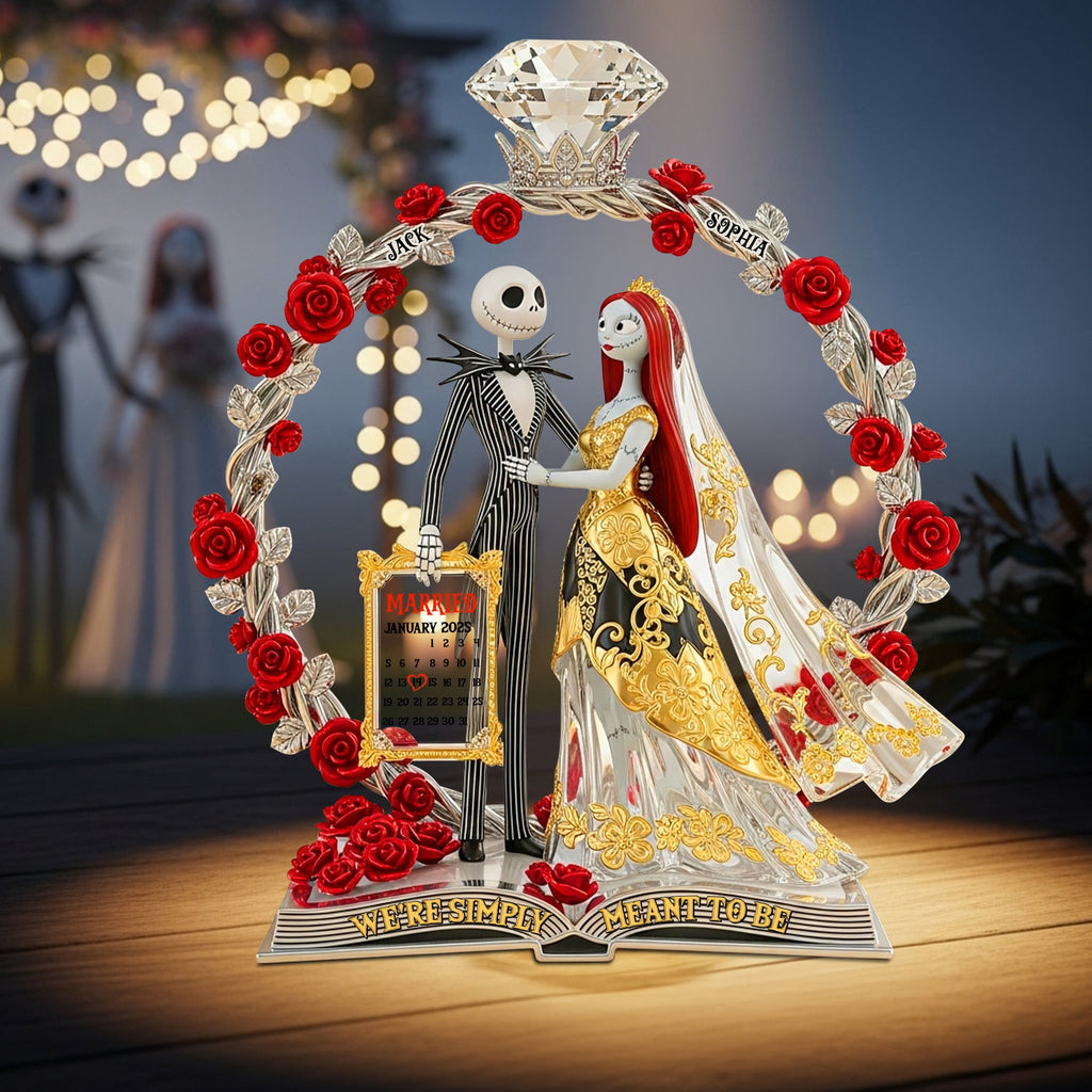 Personalized Anniversary Gifts For Couple Acrylic Plaque 011tgtn230625