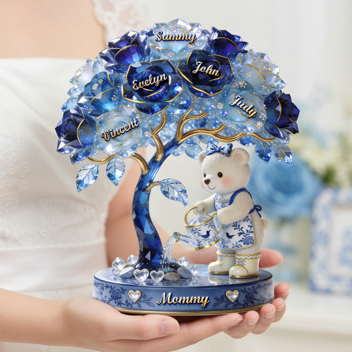 Growing With Mom Acrylic Plaque - Personalized Gifts For Mom 03PGDH020426