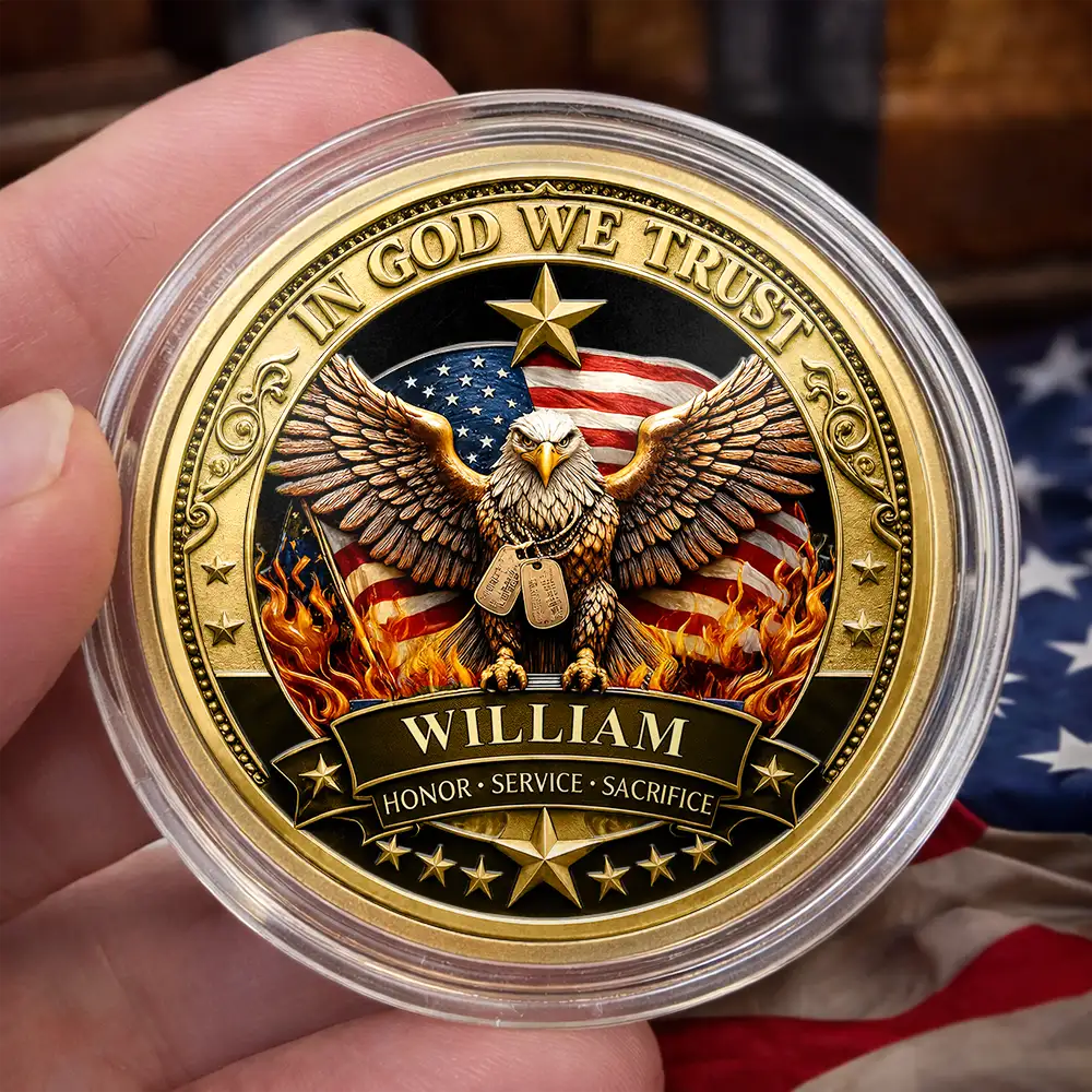 250 Years Freedom We The People - Personalized Commemorative Keepsake Coin