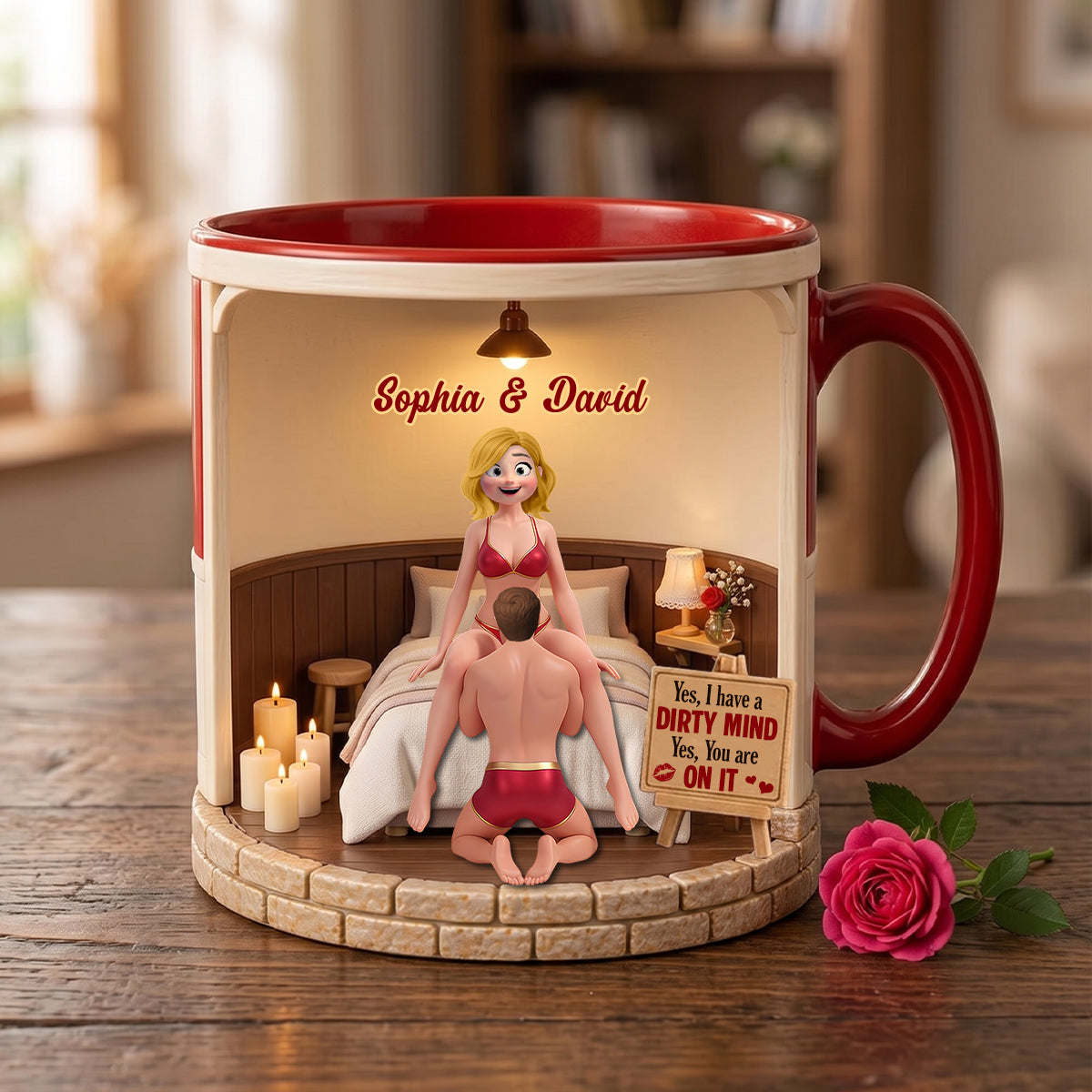 Naughty Couple Coffee Mug Personalized Gifts For Couple 05OHTN290626