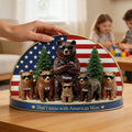 Bear Family Acrylic Plaque - Personalized Gifts For Mom 031TOMG030326