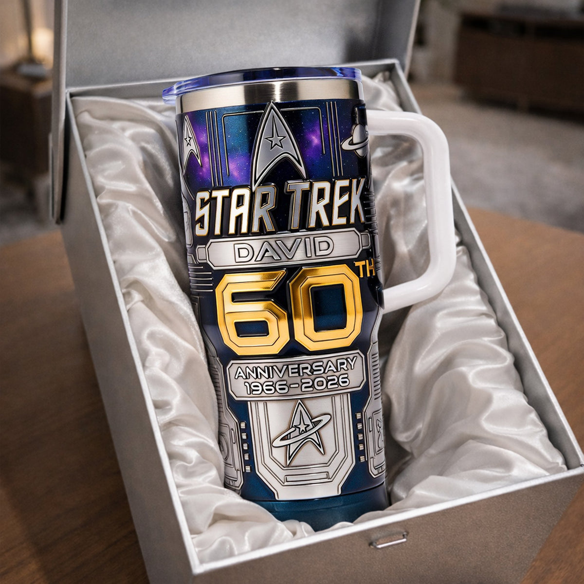 60th Anniversary Universe 40oz Tumbler - Personalized Gifts For Celebration Tumbler 05OHLU020326