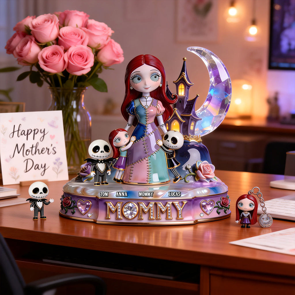 Dark Fantasy Mom & Kids Light Box - Personalized Gift For Mothers 02pgtn200426