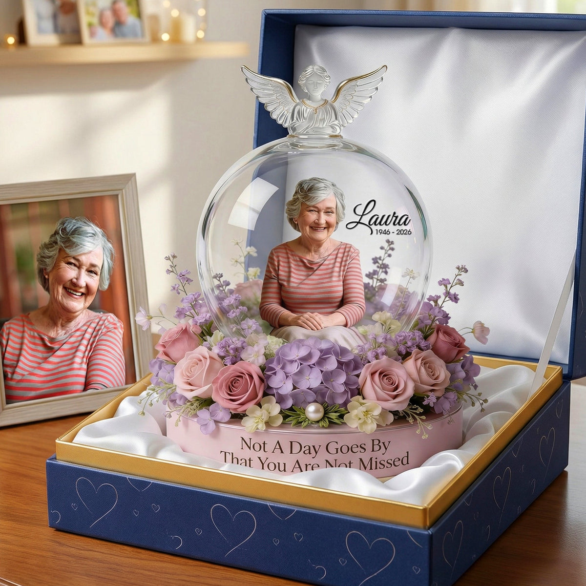 Memorial Heaven Acrylic Plaque - Custom Photo Gifts For Heaven 01naqn310326