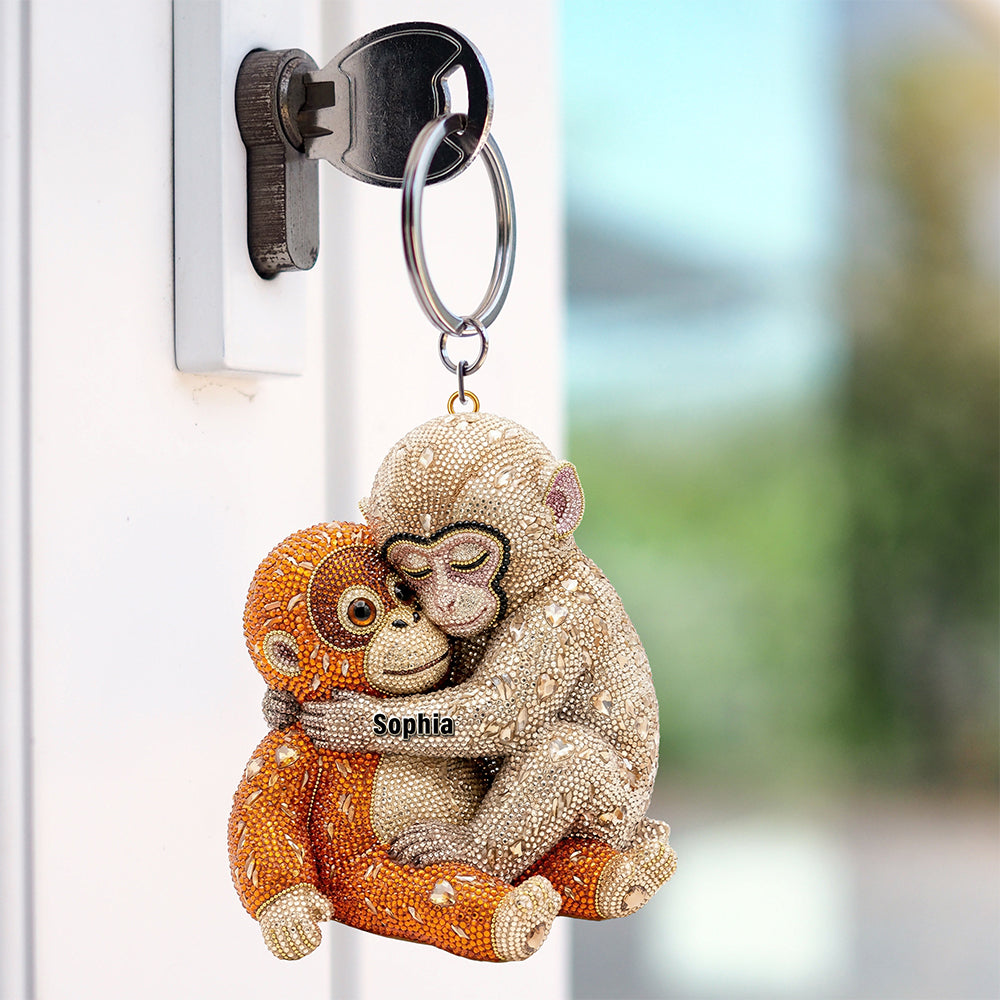 Monkey Punch Viral Keychain - Personalized Gifts 07NAQN040326
