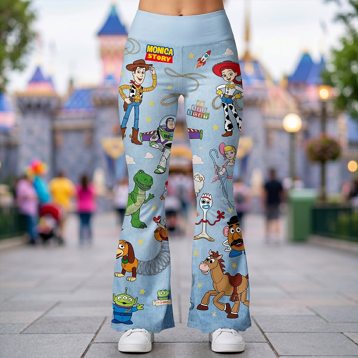 Friendship Adventure Flare Leggings - Personalized Gift 02NATN240626