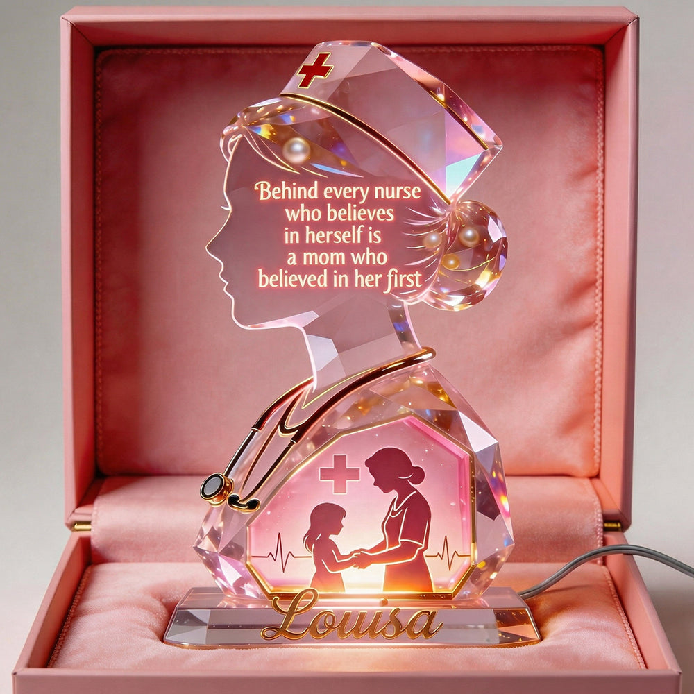 Nurse Mom Acrylic Light Box - Personalized Gifts For Moms 03pgdt270326