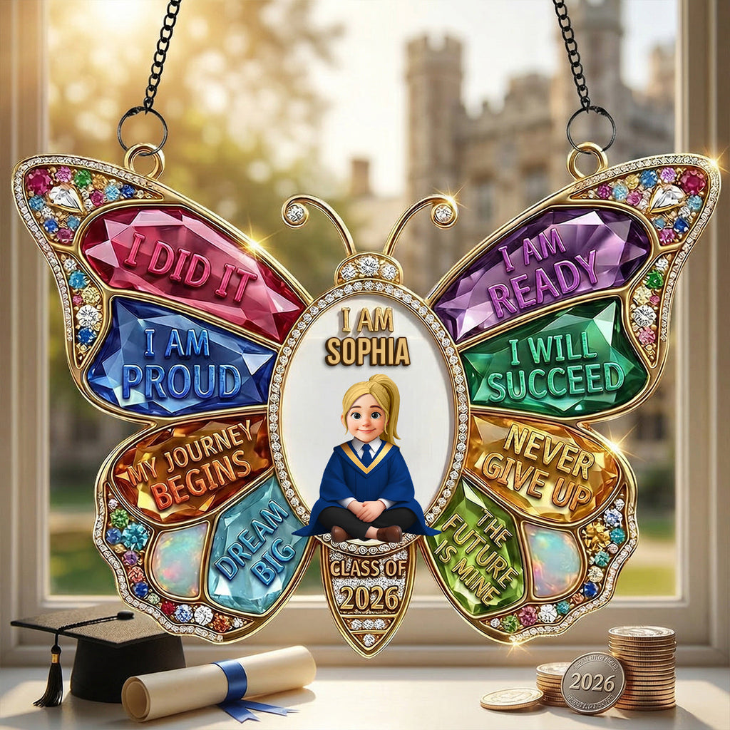Graduation Suncatcher Ornament - Personalized Gifts For Kids 01tytn030426