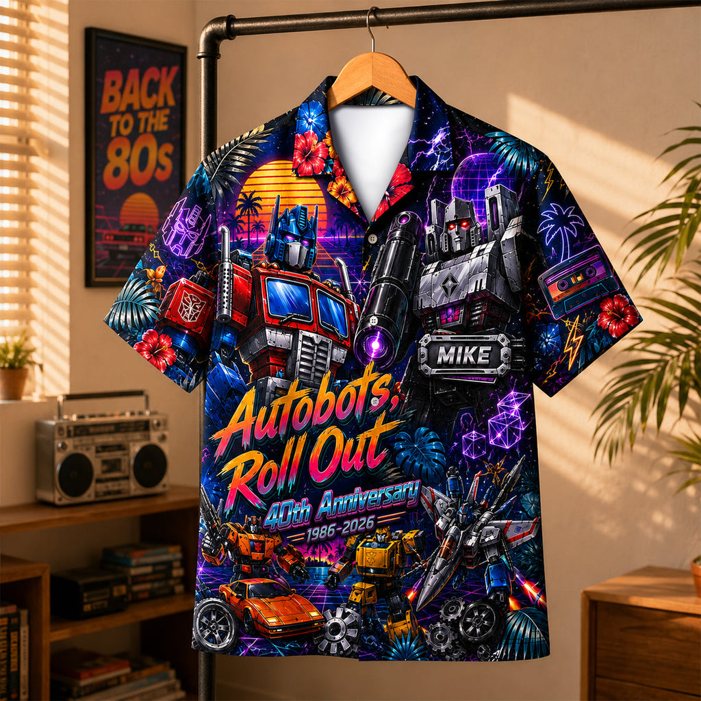 40th Aniversary Hawaiian Shirt - Personalized Gifts 03hadh010726