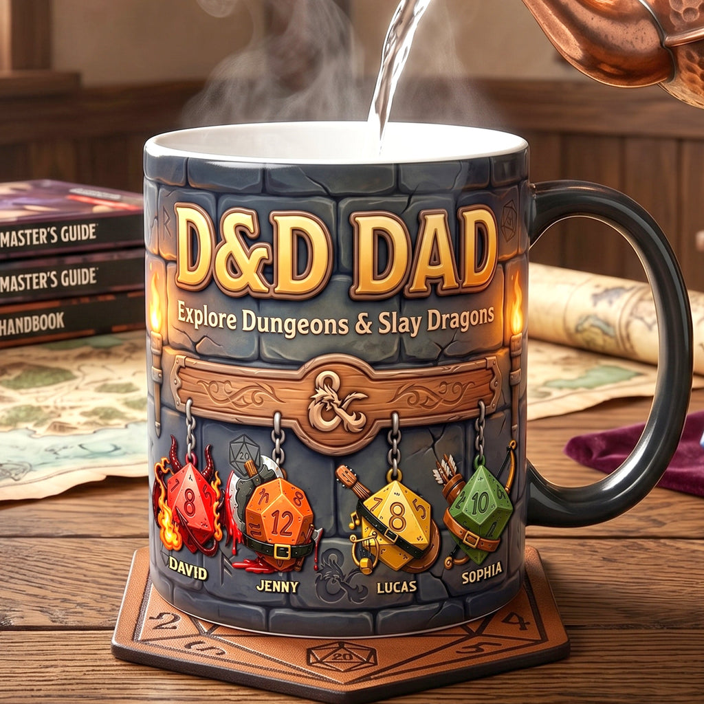 Epic Dad Magic Coffee Mug - Personalized Gifts For Dad 04NATN290426