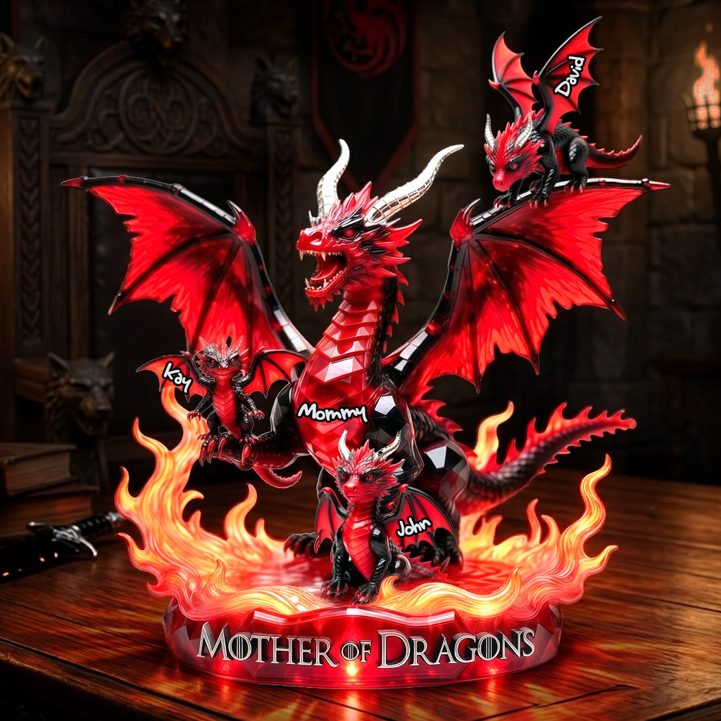 Mother Of Dragons Acrylic Plaque - Personalized Gifts For Mother 05tylu150426