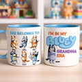 In My Grandma Era Accent Mug - Personalized Gift For Mom 01KILU050326