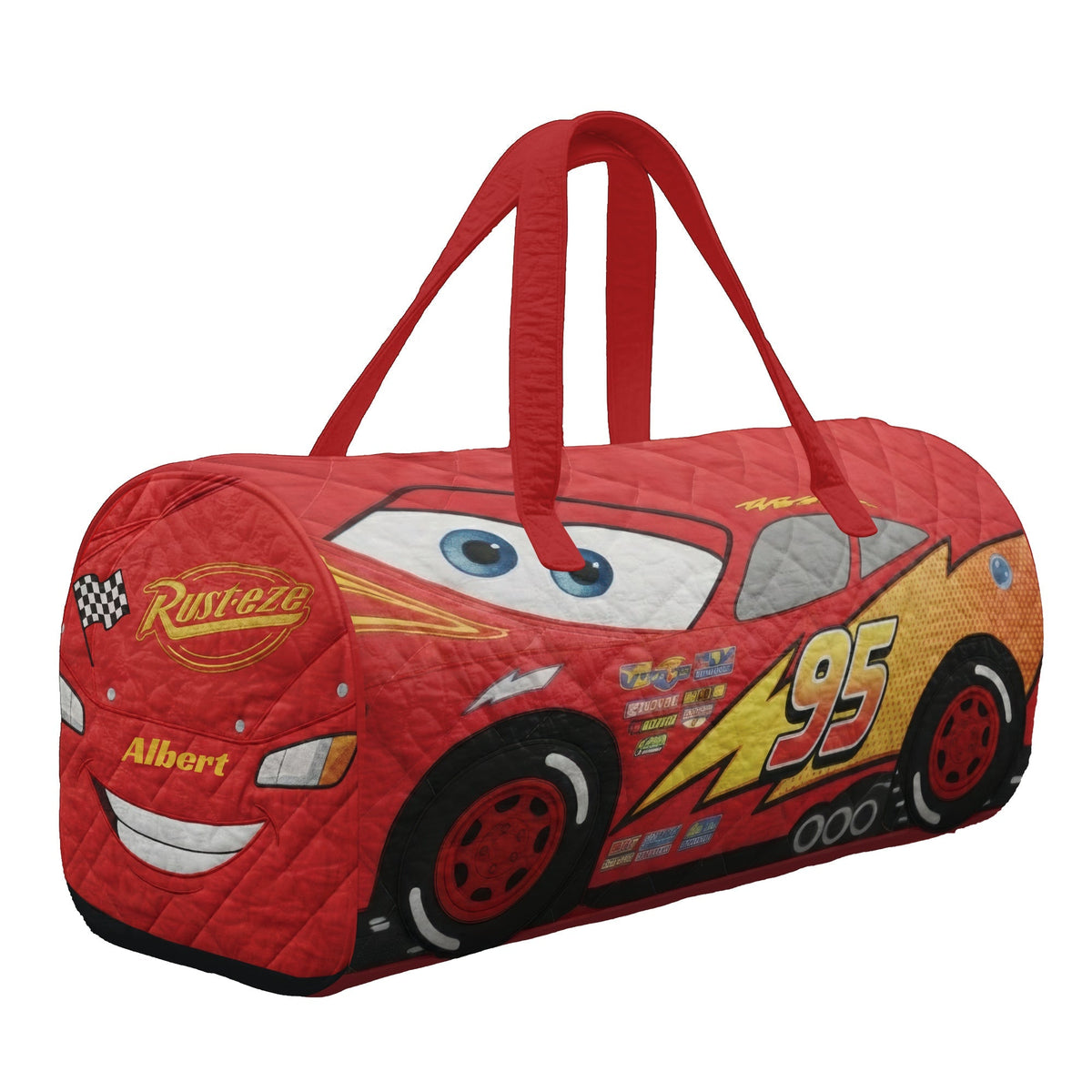 Racing Crew Quilted Duffle Bag – Personalized Gifts For Car Lovers 02naqn200126