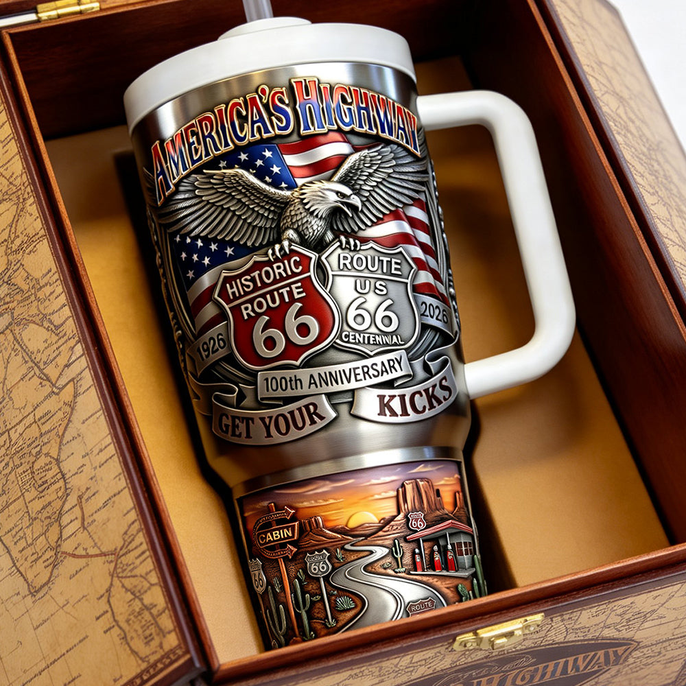 Centennial Century Celebration Tumbler - Personalized Road Trip Lovers 02qhdt060326
