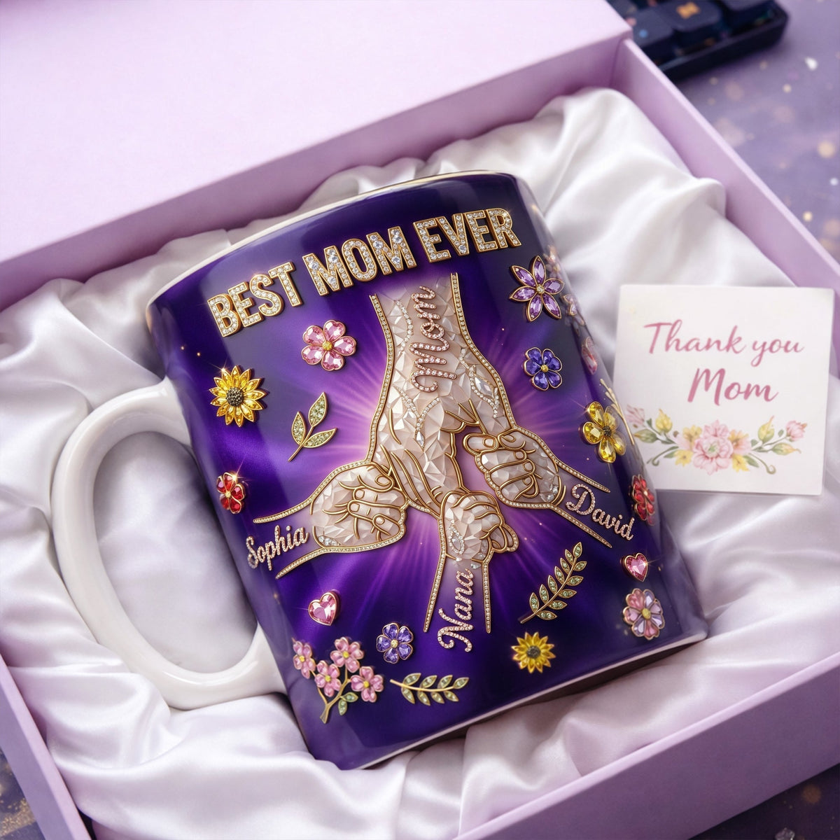 Pinky Promise Mom Coffee Mug - Personalized Gift For Mom 02NALU050326