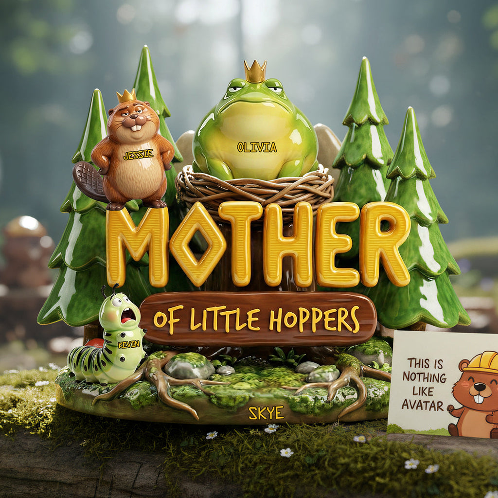 Mother Of The Kids Acrylic Plaque - Personalized Gifts For Mother's Day Plaque 01PATA280326
