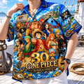 30 Years Of Adventure Hawaiian Shirt - Personalized Gifts For Anime Lovers 05nalu110626