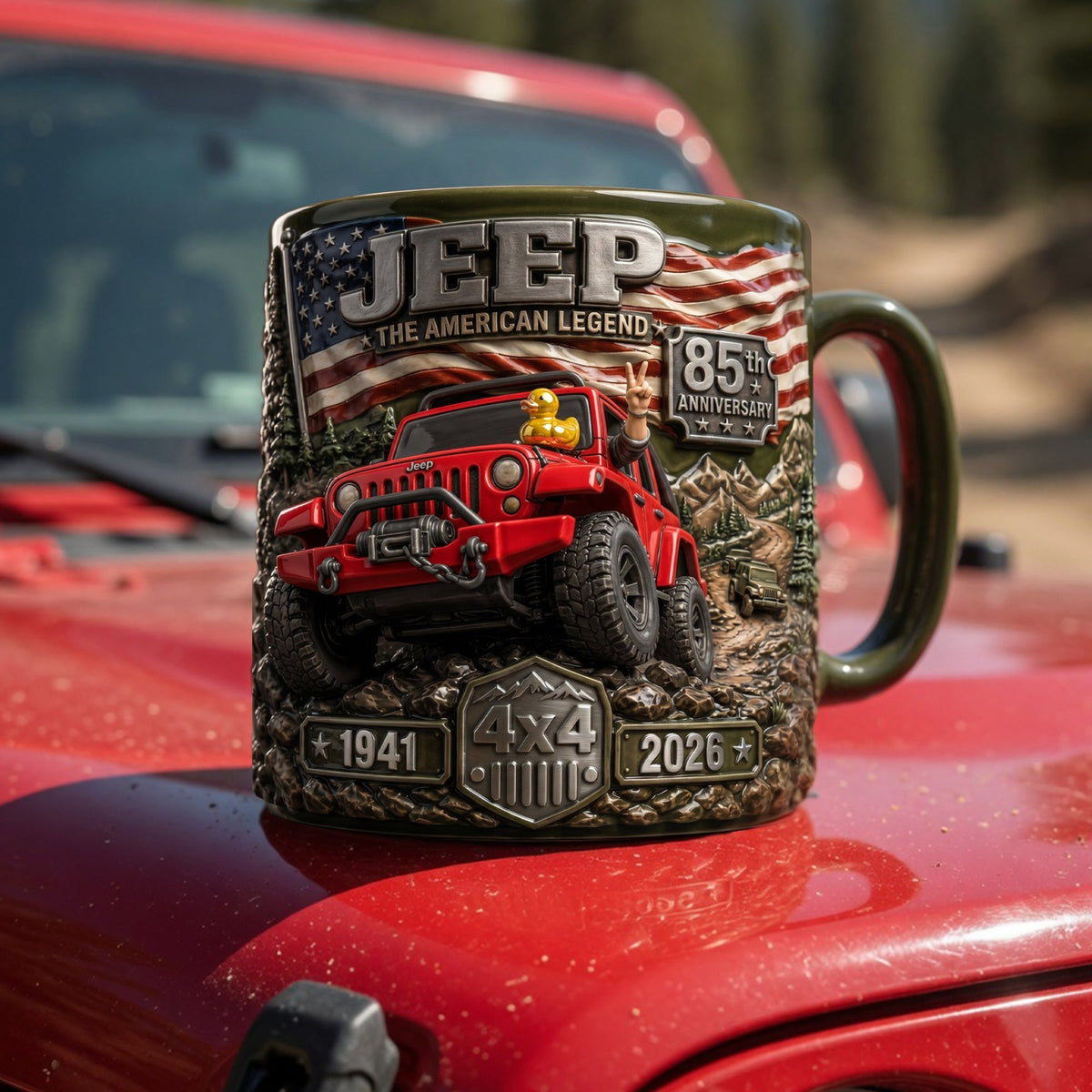 Proud Off-road Journey Magic Mug - Personalized Gifts For Off-road Lovers 04qhlu230526