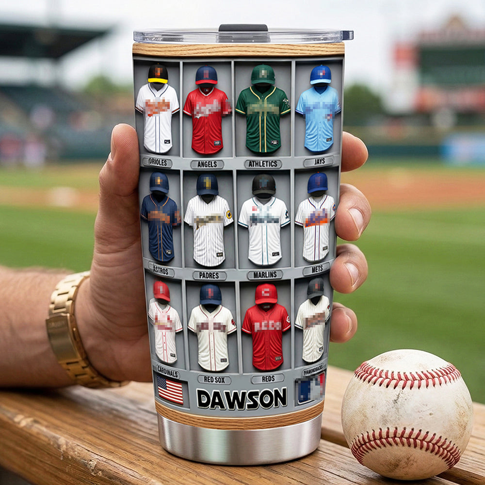 Sport Teams Uniform 20oz Tumbler - Personalized Gifts For Sport Lover Tumbler 03HUDT200326