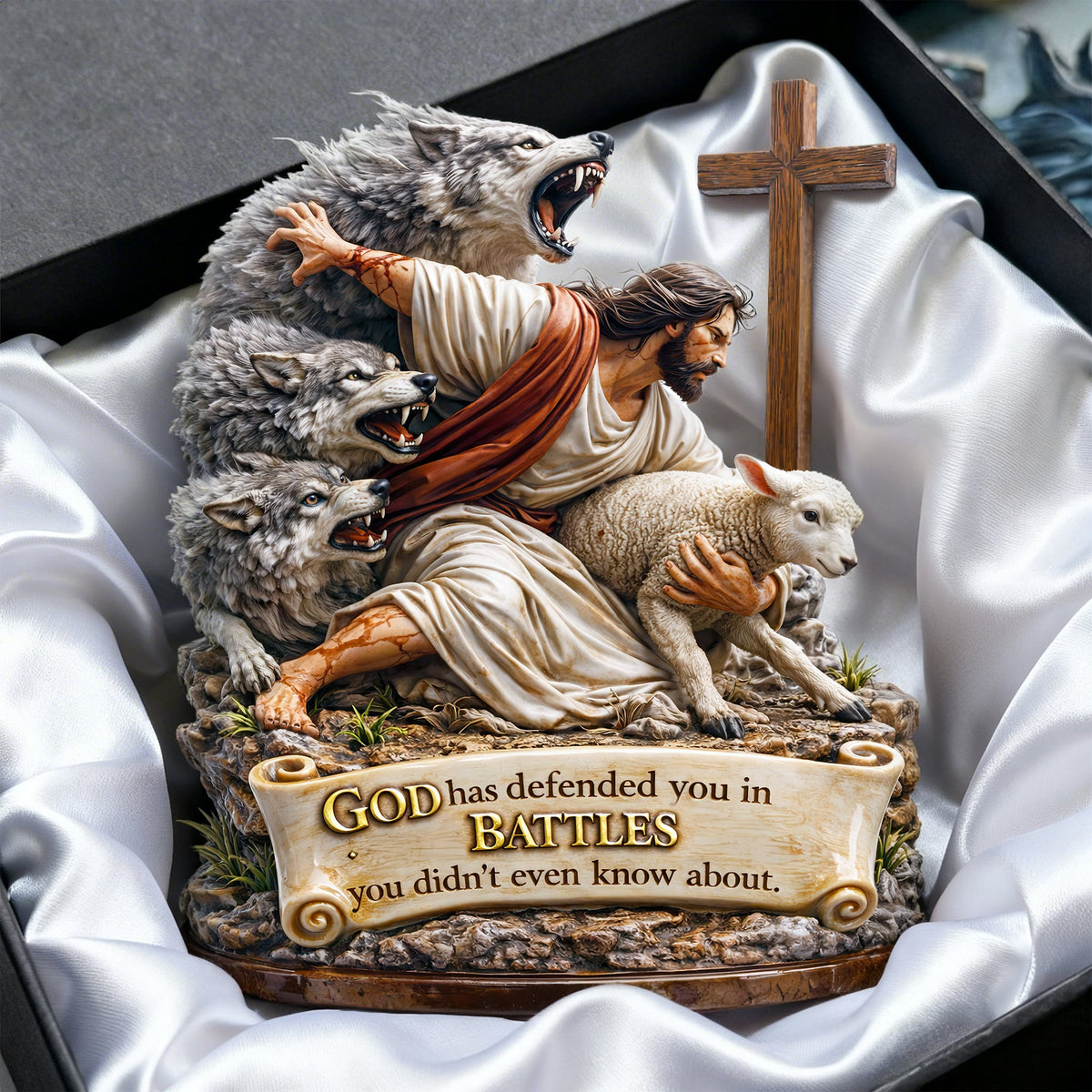 Strength Through Christ Acrylic Plaque - Gifts For Christian 03HULU280226