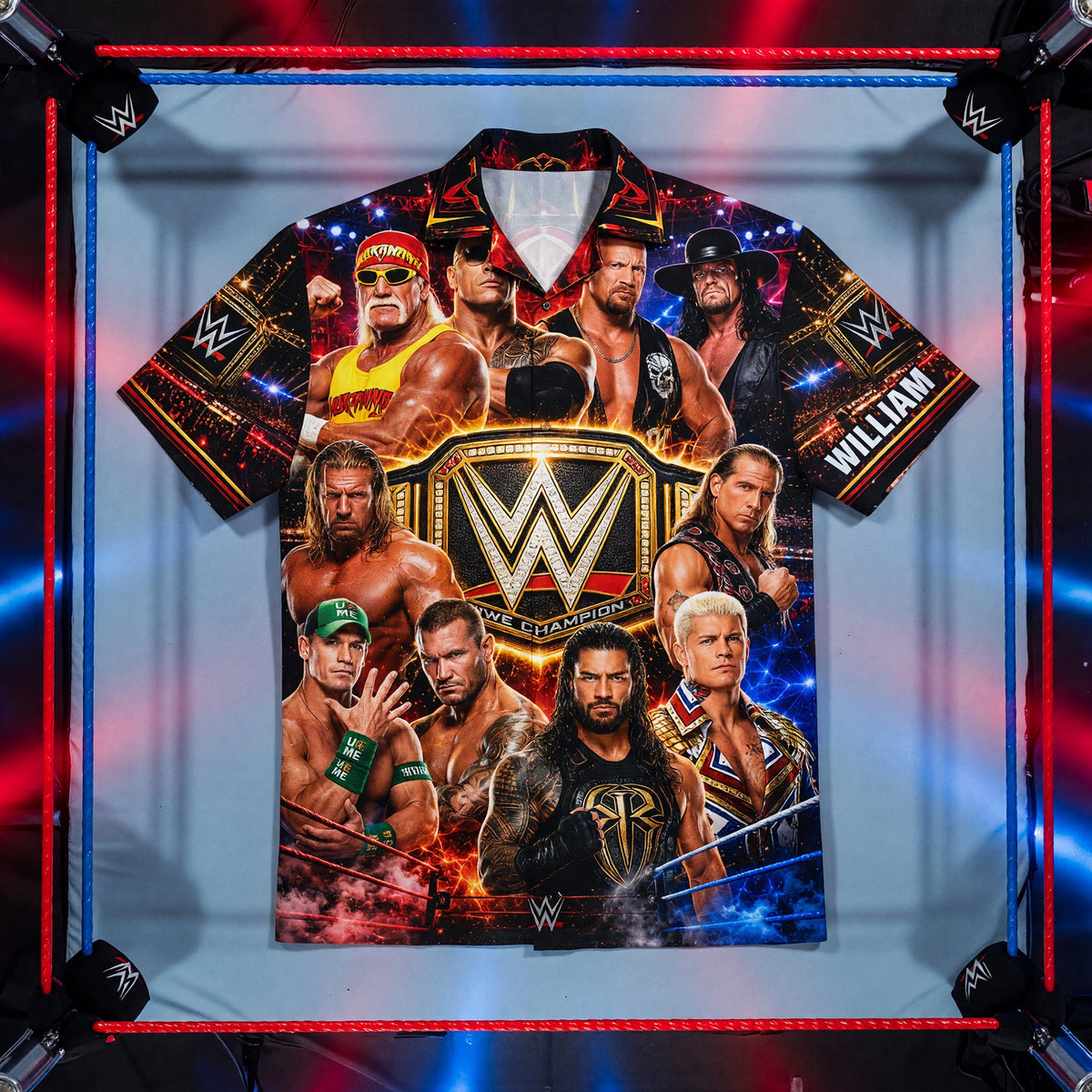 Wrestling Champion Hawaiian Shirt - Personalized Gifts 06naqn230626