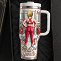 Fitness Queen 40oz Tumbler - Personalized Gifts For Gym Lovers 04NATA110326