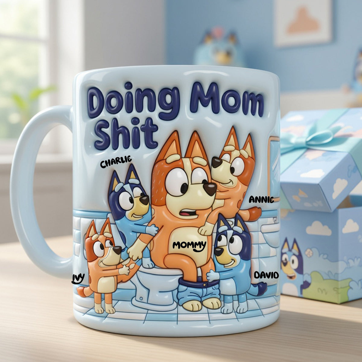 Never Alone Even Here Coffee Mug - Personalized Gifts For Mom 01NALU160426