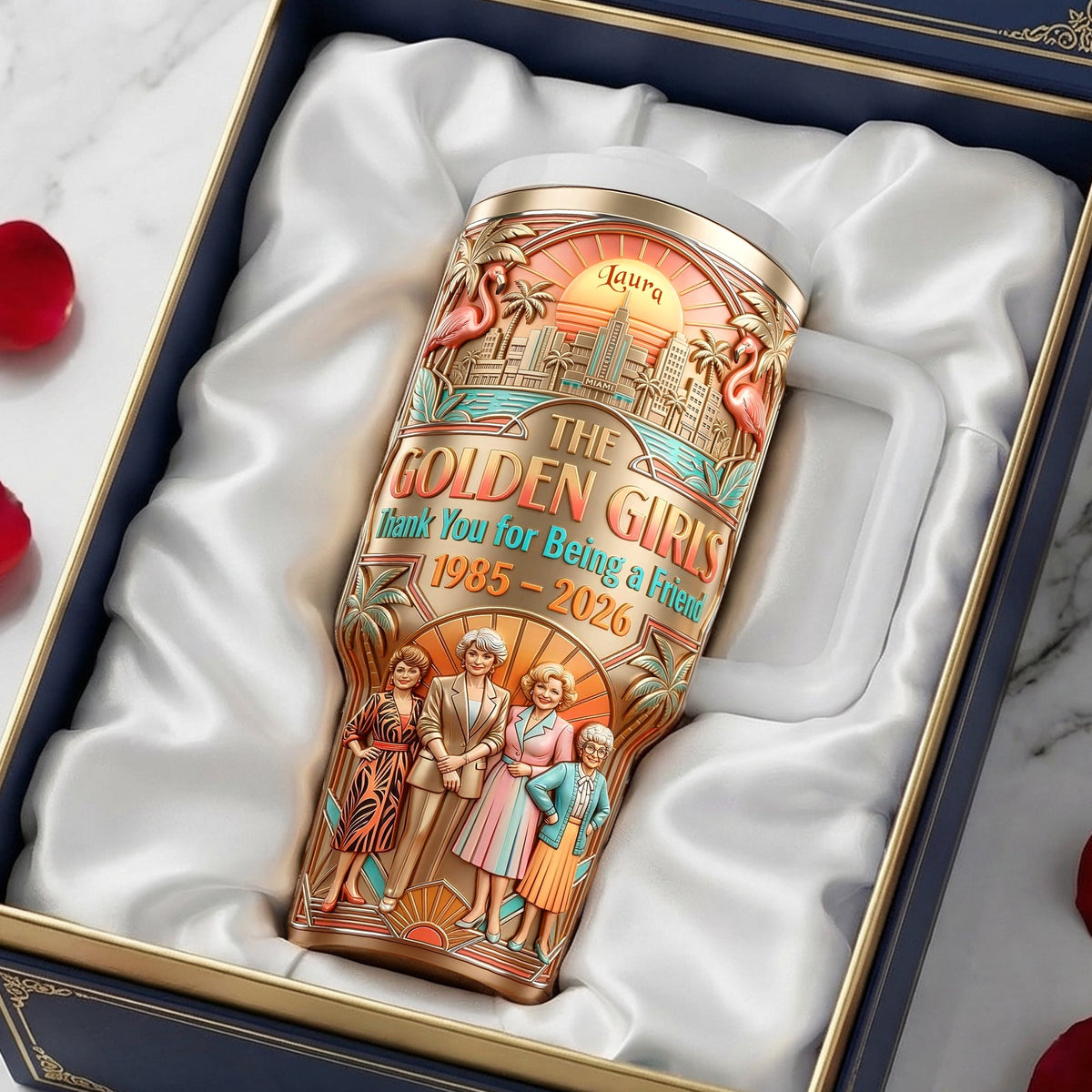 Vintage Friendship Anniversary 40oz Tumbler - Personalized Gifts For Besties 06naqn120326