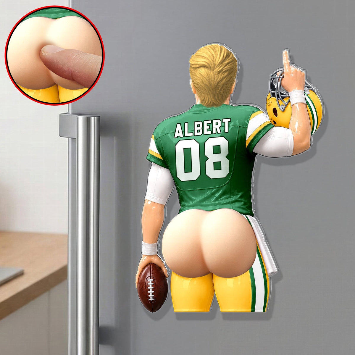 Victory Mode Anti-collision Acrylic Fridge Magnet - Personalized Gifts 04QHQN060726