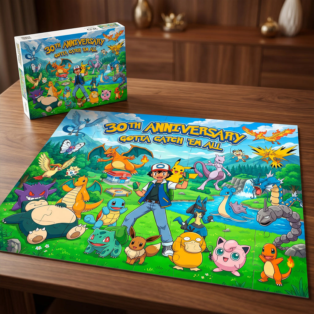 30th Adventures Jigsaw Puzzle - Personalized Gifts For Kids 03tydt060726