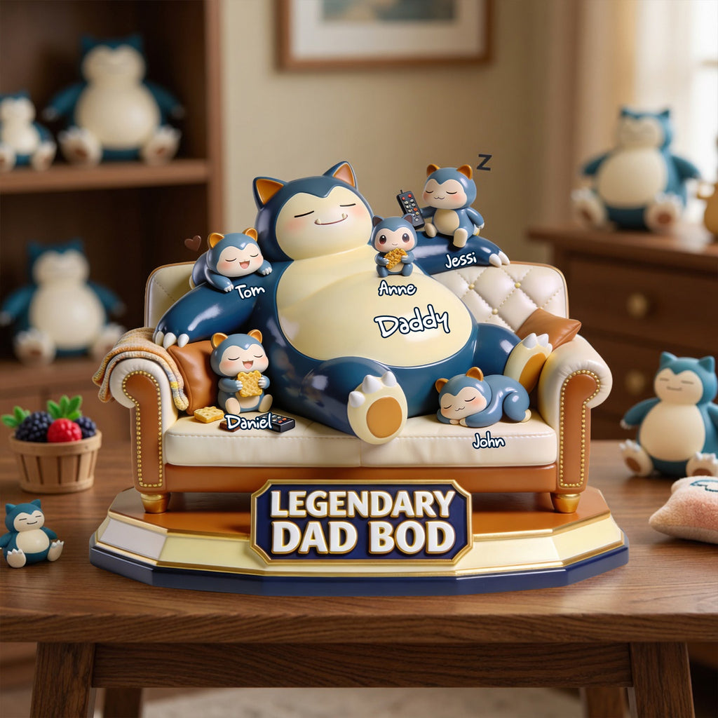 Relaxing Dad Personalized Plaque For Dads 125pglu080626