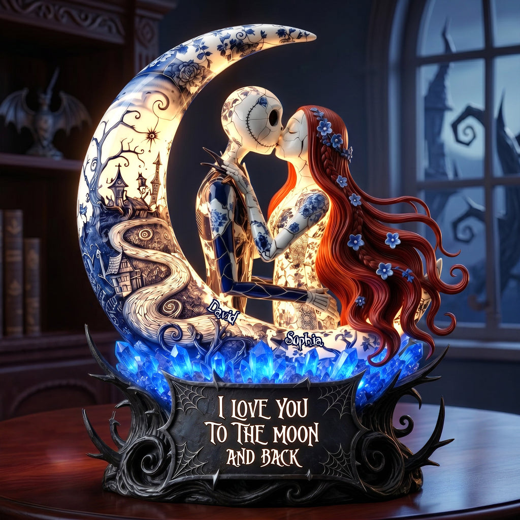 Dark Romance Couple Light Box - Personalized Gift For Couples 05TYLU290526