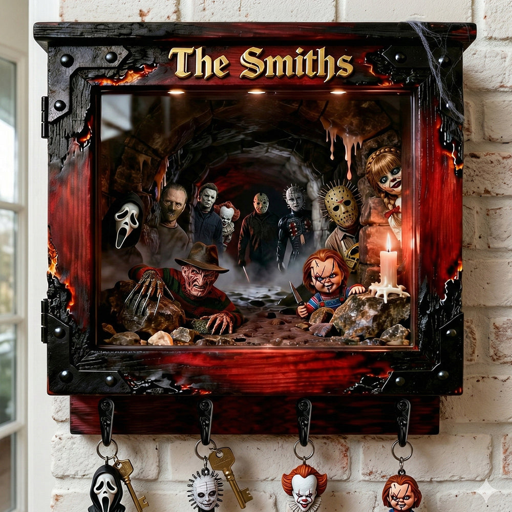 Horror Villain Acrylic Key Hanger - Personalized Gifts For Family 03TGDT020326