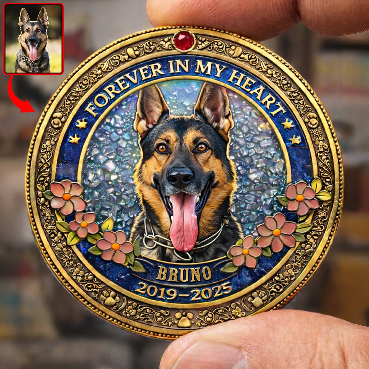 Forever In My Heart - Custom Photo Gifts For Pet Lovers 01TOQN010426