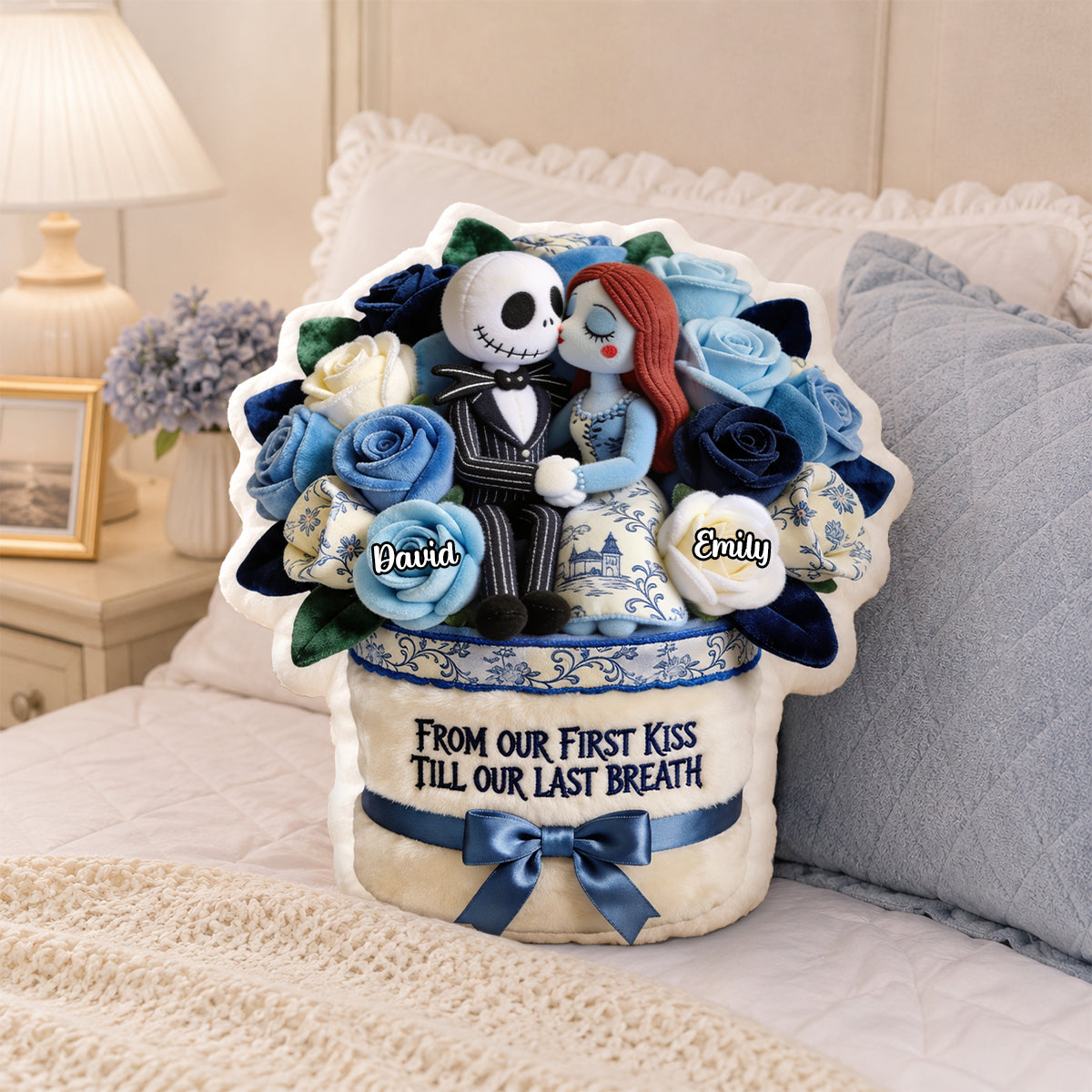 From Our First Kiss Till Our Last Breath Pillow - Personalized Gifts For Couple 01pgdh150726