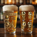 Spooky Dad and Kids Beer Glass - Personalized Gifts For Dad 01pglu280426